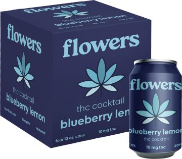 Blueberry Lemon THC Cocktail